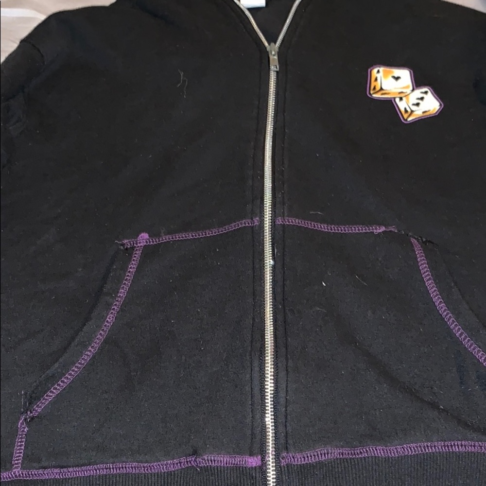 LUCKY 13 TATTOO HOODIE GENTLY USED